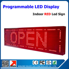 Free Shipping 27" *8'' Moving Message Red Led Sign Board P10 Led Module Indoor Programmable Scrolling Led Display 2024 - buy cheap