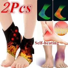 1 Pair Adjustable Ankle Support Guard Tourmaline Self-heating Magnetic Therapy Ankle Brace Compression Straps For Pain Relief 2024 - buy cheap