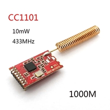 Módulo receptor y emisor inalámbrico, 433M, CC1101, 10mW, NRF905/SX1212/SI4432 2024 - compra barato