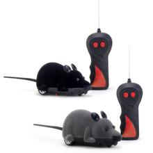 Juguete de ratón de simulación para gato, juguete electrónico con Control remoto, inalámbrico, novedad 2024 - compra barato