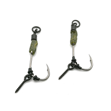 5Set/Bag Carp Fishing Hooks With Screw Link Hook Stoper Fish Terminal Tackle Bait Holder Quick Change Swivels Screw Hook 2024 - buy cheap