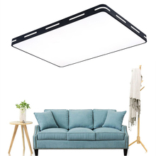 Modern LED Square Ceiling Lights Ultra-Thin 5CM Black/White Ceiling Lamp For Living Room Bedroom Kitchen Hall Hotel Cafe Decor 2024 - buy cheap