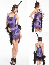 FREE SHIPPING  Hot Popular High Quality Razzle Dazzle Me Costume Sexy Fancy Costumes flapper dress sexy women 2024 - buy cheap