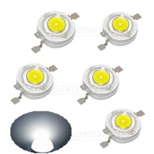 50pcs LED 3w High Power LED Chip 6000-6500k Cold White  Light Source 2024 - buy cheap