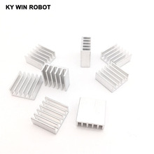 50pcs Extruded Aluminum heatsink 14x14x6mm for Chip VGA RAM LED IC electronic radiator COOLER cooling 2024 - buy cheap