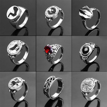 Модные металлические кольца для мужчин и женщин, значки, кольца, ювелирные изделия для игр, подарки для фанатов 2024 - купить недорого