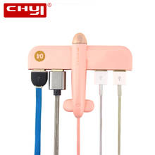 CHYI Multi USB Hub Cute Airplane Design USB Splitter 4 Ports USB 2.0 Hub Jet Airliner Hub Adapter For Computer Accessories 2024 - buy cheap