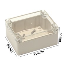 Novidade 115*90*55 cm tampa à prova d' água transparente plástico caixa de invólucro de caixa de projeto eletrônico 2024 - compre barato