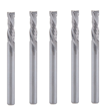 5 uds 3.175x12mm AAA Up Down Cut-2 espiral flauta carburo molino, CNC fresadora, herramienta de corte de carpintería Router Bit 2024 - compra barato