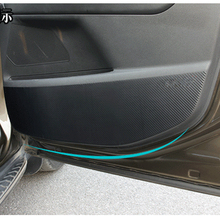 Car Door Anti-kick Pad Sticker Interior Door Film Door Protection Side Edge Carbon Fiber Mat for Peugeot 3008 Car Styling 2024 - buy cheap