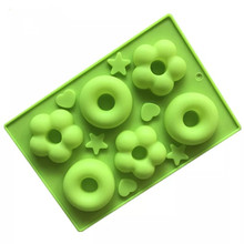 1pc Silicone Donut mold Baking Tray non-stick Mold silicone cake mold resistance to high temperature 2024 - buy cheap