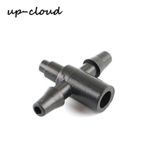 50 Uds de nube 1/8 "púas de derivación de 3/5mm manguera de jardín conector de sistema de microrriego de riego tubo común rociadores adaptador 2024 - compra barato