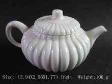 Tetera de calabaza de porcelana blanca, hecha a mano, clásica, China, Dehua 2024 - compra barato