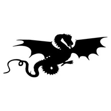 15.2*6.3CM Dragon Car Stickers Interesting Reflective Car Styling Accessories Motorcycle Decals C2-0544 2024 - buy cheap