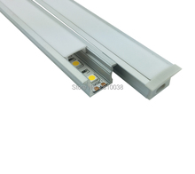 20 x 1M Sets/Lot Linear flange aluminum profile for led and deep T type led aluminum profile for recessed ceiling lights 2024 - buy cheap