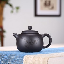 Специальный yixing качество товаров вручную рекомендуется раздетая руды черная грязь bao chun агент a берет чайник 2024 - купить недорого