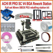 Оригинальный ACHI IR PRO SC V4 Инфракрасная паяльная станция BGA + станция reball 90 мм 47 шт. набор трафаретов bga для XBOX360 PS3 WII repair 2024 - купить недорого