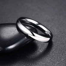 ZORCVENS-anillos de boda básicos para hombre y mujer, accesorio Unisex de alianza de acero inoxidable, tono de color plateado, nunca se destiñe 2024 - compra barato