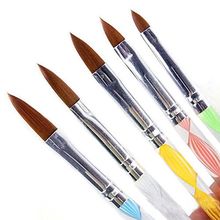 5 шт./компл. кисть для рисования акриловым дизайном; Ручка, инструмент, цветной набор для нейл-арта, ручки для рисования, кисти, аксессуары для маникюра 2024 - купить недорого