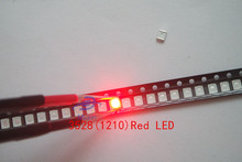 SMD Chip 3528 Red LED 500pcs 20mA 2V plcc2 plcc4 Ultra Bright Light 3-4LM 1210 Surface Mount SMT Light-Emitting Diode Beads Lamp 2024 - buy cheap