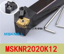 MSKNR2020K12/ MSKNL2020K12 Turning Tool Holder,CNC tool holder,External turning tools,Lathe cutting tool for SNMG120404 Inserts 2024 - buy cheap