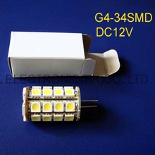 Lámparas LED de alta calidad DC12V G4, luces led G4 de cristal, lámpara LED GU4, Bombilla 12VDC G4, bombilla LED G4 DC12V, Envío Gratis, 12 unids/lote 2024 - compra barato