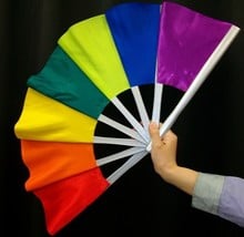 Delux Multicolor Pro Broken and Restored Fan Magic Tricks Stage Magia Appearing Magie Illusion Gimmick Magicians Props 2024 - buy cheap