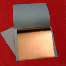 Hoja de Oro de imitación brillante, 8x500 cm, 5 colores disponibles, lámina de oro de Taiwán, hoja de oro brillante, 8,5 hojas 2024 - compra barato