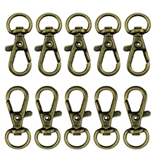 10pcs Metal Handbag Clasp Swivel Trigger Clips Snap Hooks Key Ring Bags DIY Craft Key Chains Bag Accessories 2024 - buy cheap