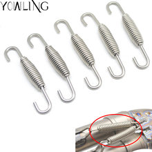 Motorcycle Exhaust System Springs Fully Rotatable Stainless Steel Springs For YAMAHA T-MAX 500 2008-2011 T-MAX TMAX530 2012-2016 2024 - buy cheap