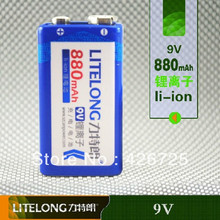 8 unids/lote de batería recargable de iones de litio de 880mAh, 9 v, para fabricante mike, 3 años de garantía 2024 - compra barato