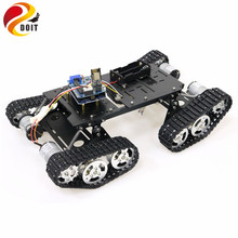 WiFi/Bluetooth/PS2 Control RC 4wd Robot Tank Chassis Kit with UNO R3 Board+ Motor Driver Board for Arduino DIY Robot Tank Chassi 2024 - купить недорого