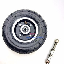 Pneu elétrico axishub para rodas de 8 polegadas, 200x50, roda de scooter elétrica com inflagem pneumática em liga de alumínio 2024 - compre barato