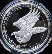 Sample order,free shipping 1pcs/lot 2015 1 oz Silver Australian Wedge Tailed Eagle Coin 2024 - buy cheap