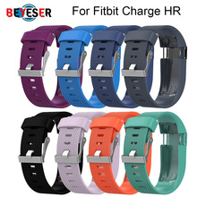 For Fitbit Charge HR Replacement Watch Strap Silicone Watchband for Fitbit Charge HR Activity Tracker Metal Buckle Wrist Band 2024 - buy cheap