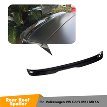 For Volkswagen VW GOLF MK7 VII 7 7.5 Rline 2014 - 2019 ABS Rear Roof Window Spoiler Wing Boot Lip 2024 - buy cheap