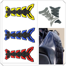 Motorcycle fish bone Pad Oil Gas Fuel Tank Cover Sticker Decal for HONDA CBR650F CB650F CBF1000 VF750S SABRE VFR750 VFR800 F 2024 - buy cheap