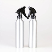 Garrafa de água spray de alumínio prateado, 2 peças 250ml 8oz para máquina de tatuagem, kit de suprimento 2024 - compre barato