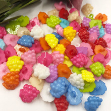 100pcs Mix Color Grapes Plastic Buttons Sewing Crafts Accessories Back PT50 2024 - buy cheap