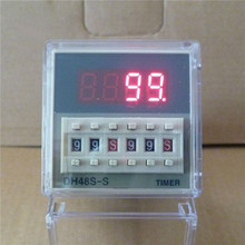 24VDC DH48S-S repita ciclo Relay Timer 3A multifuncional Digital On Delay SPDT 2024 - compre barato