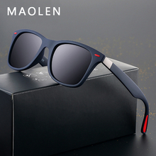 2019 новый бренд дизайн классический Поляризованных солнцезащитных очков Для мужчин Для женщин для вождения площади кадра солнцезащитные очки мужской, UV400 gafas-де-сол 2024 - купить недорого