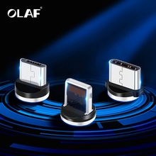 OLAF USB Magnetic Cable Plug ios Type c Miro usb Plug For iPhone Samsung Xiaomi Huawei Nokia LG Cord Plug Fast Charging Adapter 2024 - buy cheap