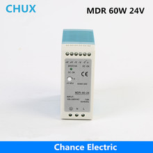 DIN Rail Industry Switching Power Supply 24V MDR60W 2.5A  for cnc cctv  led light SMPS 60W 2024 - buy cheap