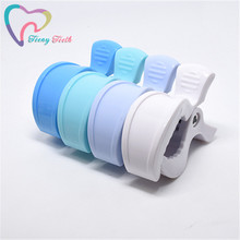 Teeny Teeth 1PC Blue Baby Play Gym Accessories Car Seat Toy Lamp Pram Stroller Pegs To Hook Cover Blanket Clips Baby Teether Toy 2024 - buy cheap
