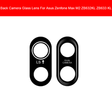 Задняя камера стеклянная линза для ASUS ZENFONE MAX M2 ZB632KL ZB633KL задняя камера стеклянная линза большая камера корпус крышка Запасная часть 2024 - купить недорого