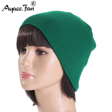Women Knit Caps Winter 2019 New Solid Knitted Cap Beanie Hat for Men Female Autumn Warm Ski Caps Skull Bonnet Casual Short Hats 2024 - buy cheap