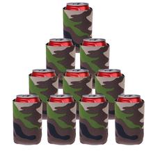 10pçs suporte camuflado para refrigerar lata de cerveja refrigerantes 2024 - compre barato