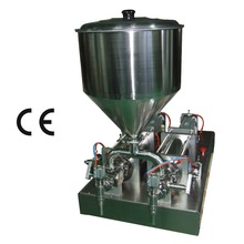 (Free Shipping) Pneumatic double-head Paste Filling Machine (500-5000m)  (two-head filler for cream, jam , sauce, grease) 2024 - buy cheap