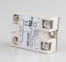 solid state relay SSR-15DA 15A actually 3-32V DC TO 24-380V AC SSR 15DA relay solid state 2024 - buy cheap