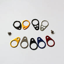locking plate anti loosing ring fixed gasket with matching screw waterdrop wheel fishing reel accessories 2024 - buy cheap